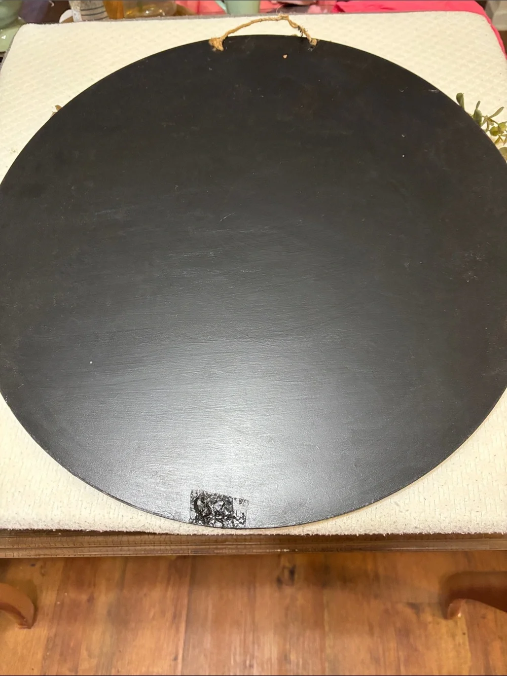 Round Door Sign
